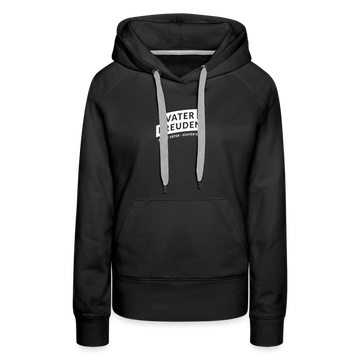 vaterfreuden Premium Hoodie Women - Schwarz