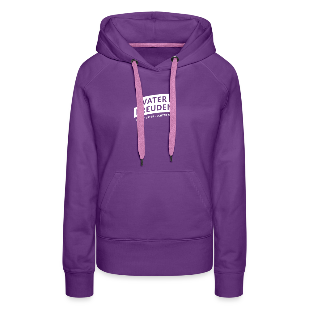 vaterfreuden Premium Hoodie Women - purple