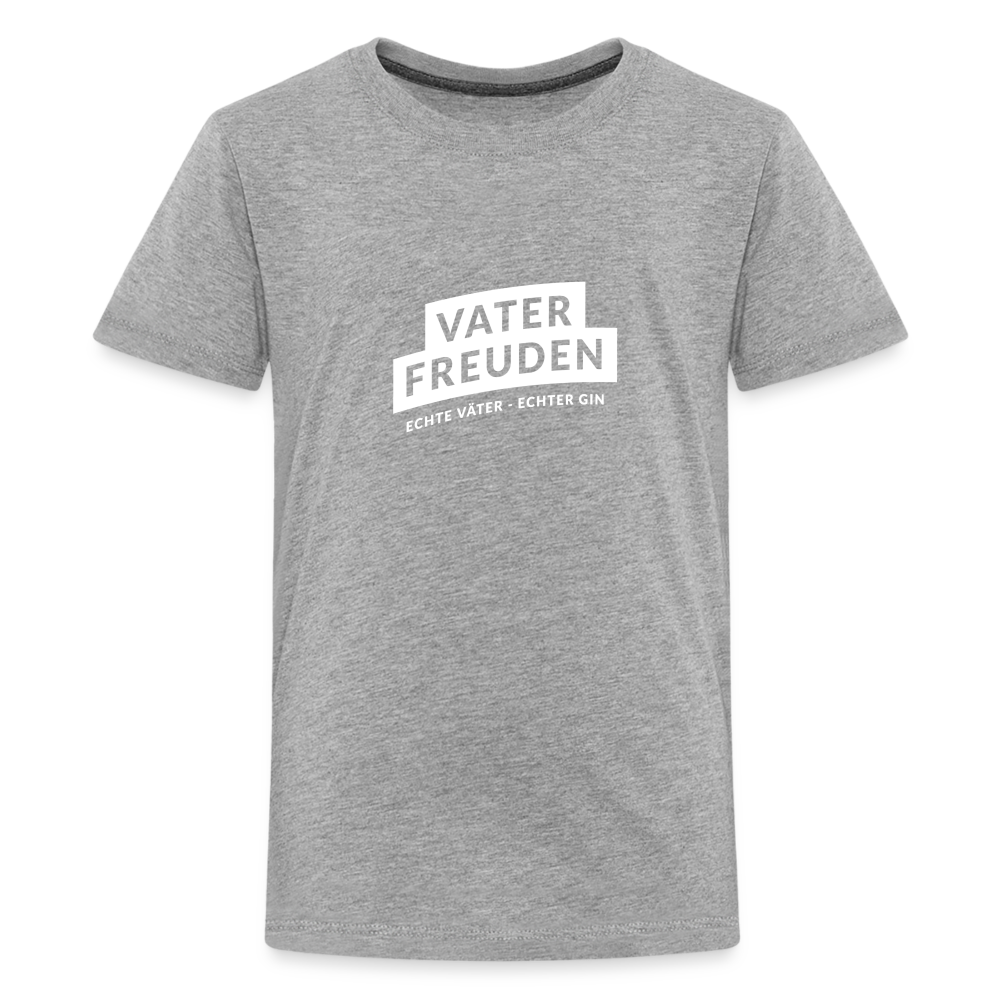 vaterfreuden T-Shirt Teenager - heather grey