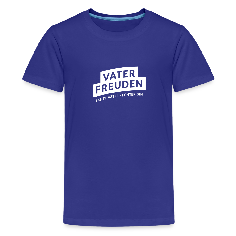 vaterfreuden T-Shirt Teenager - royal blue