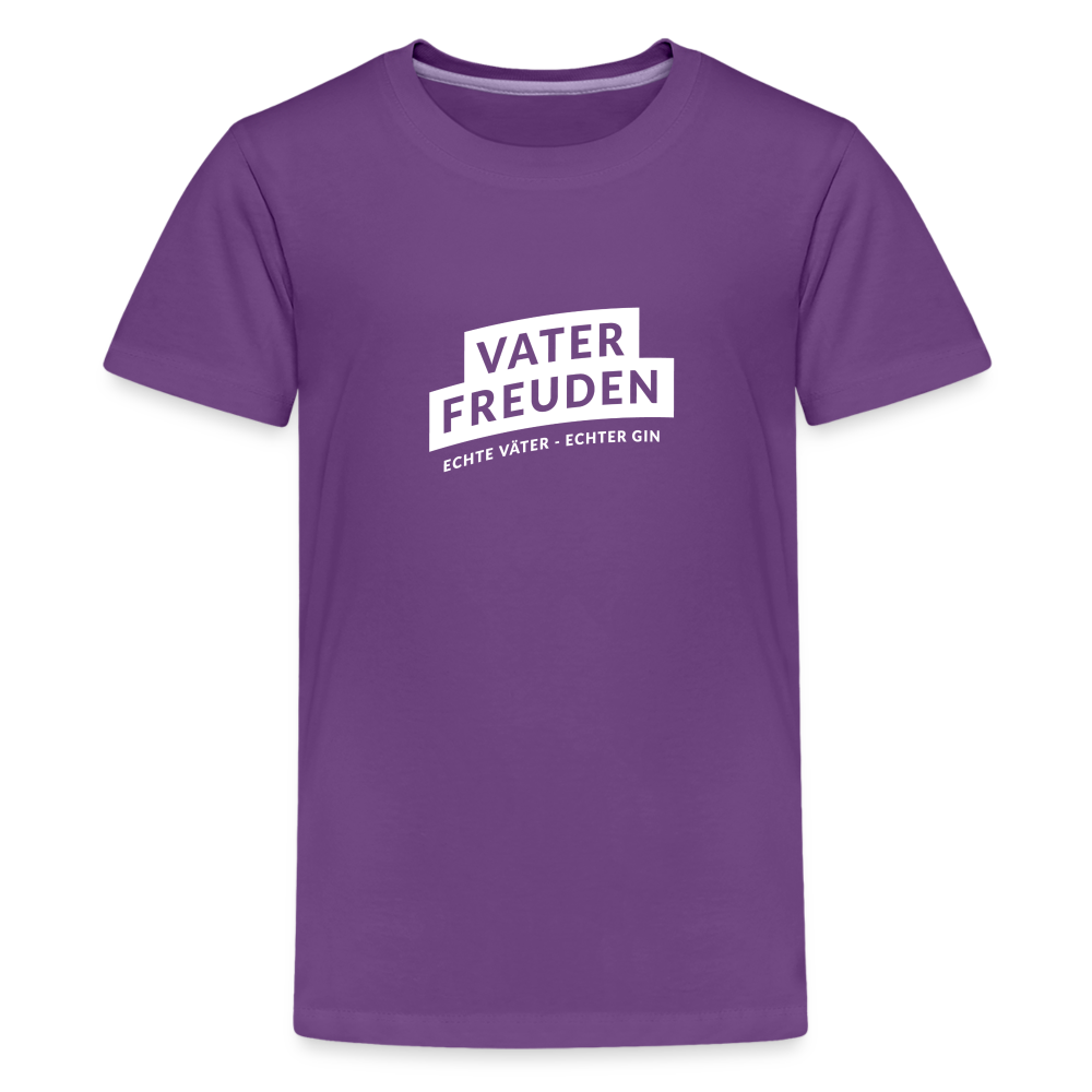 vaterfreuden T-Shirt Teenager - purple