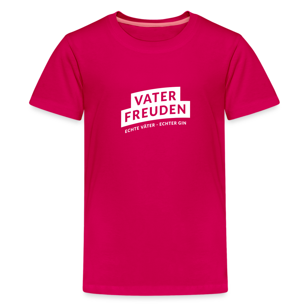 vaterfreuden T-Shirt Teenager - dark pink