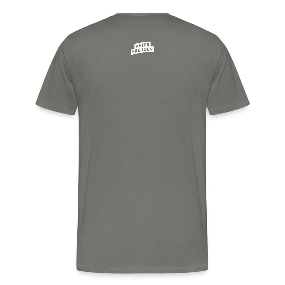 vaterfreuden T-Shirt Nummer Eins Men - asphalt