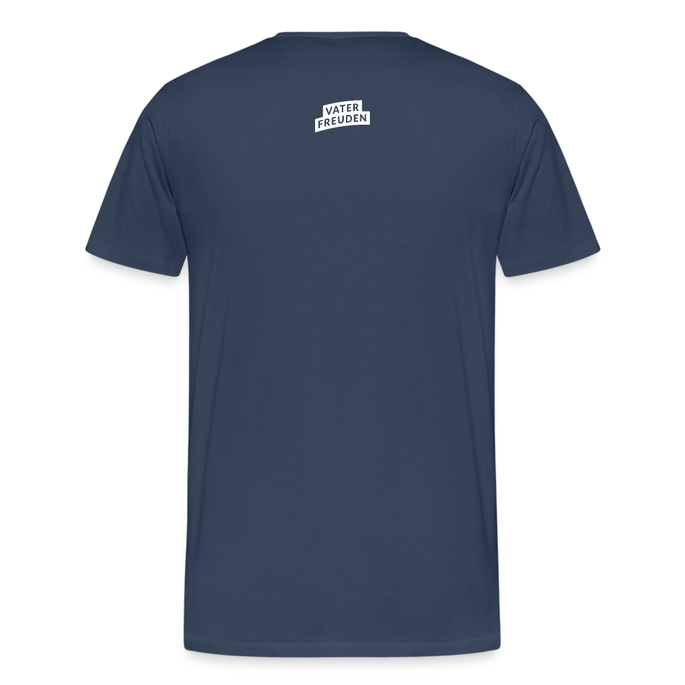 vaterfreuden T-Shirt Nummer Eins Men - navy